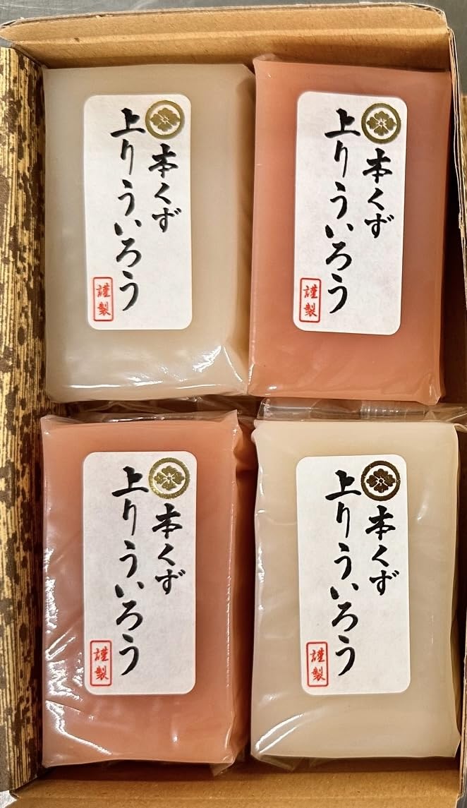 Amazon | 桃太郎製菓 本くず上りういろう（紅白） 110g×4個 | 桃太郎